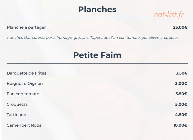 Le Murmure — carte page 1
