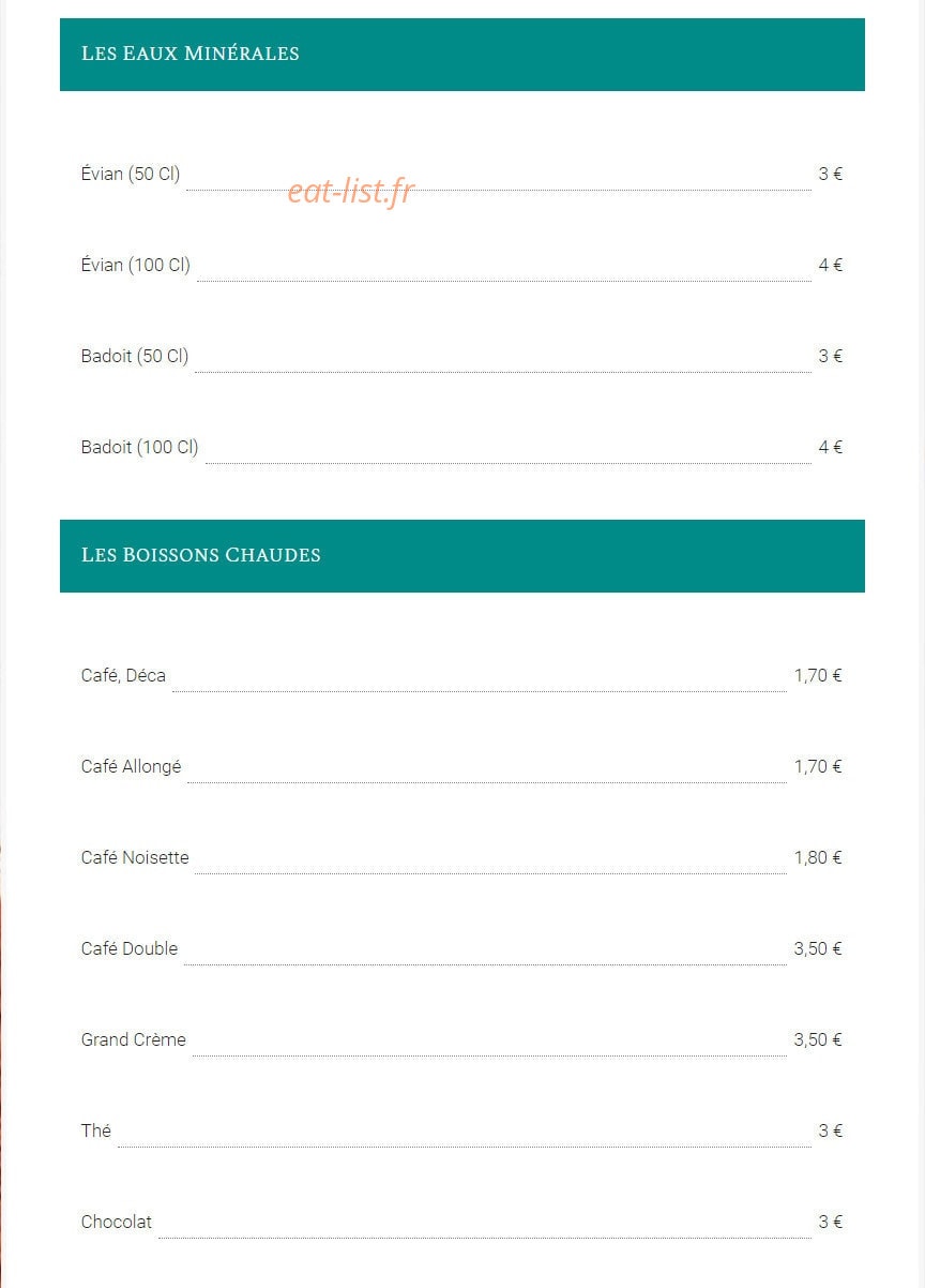 Les Sens Il & Elle — carte page 5