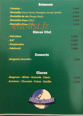 Pizza Planet — carte page 4