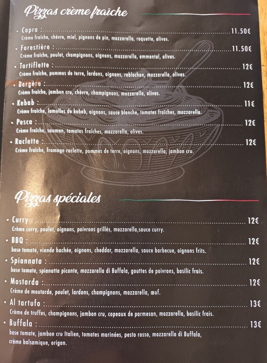 Chez FloFlow — carte page 1