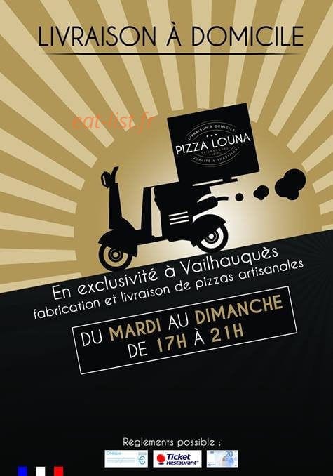 Pizza Louna — carte page 4