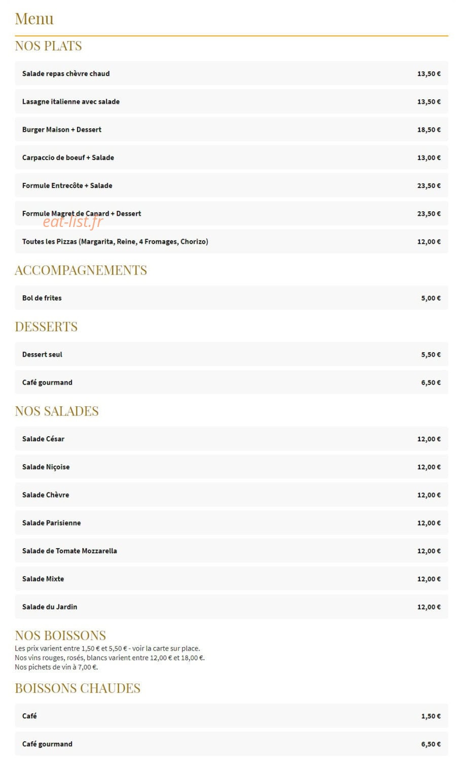 La Placette — carte page 1
