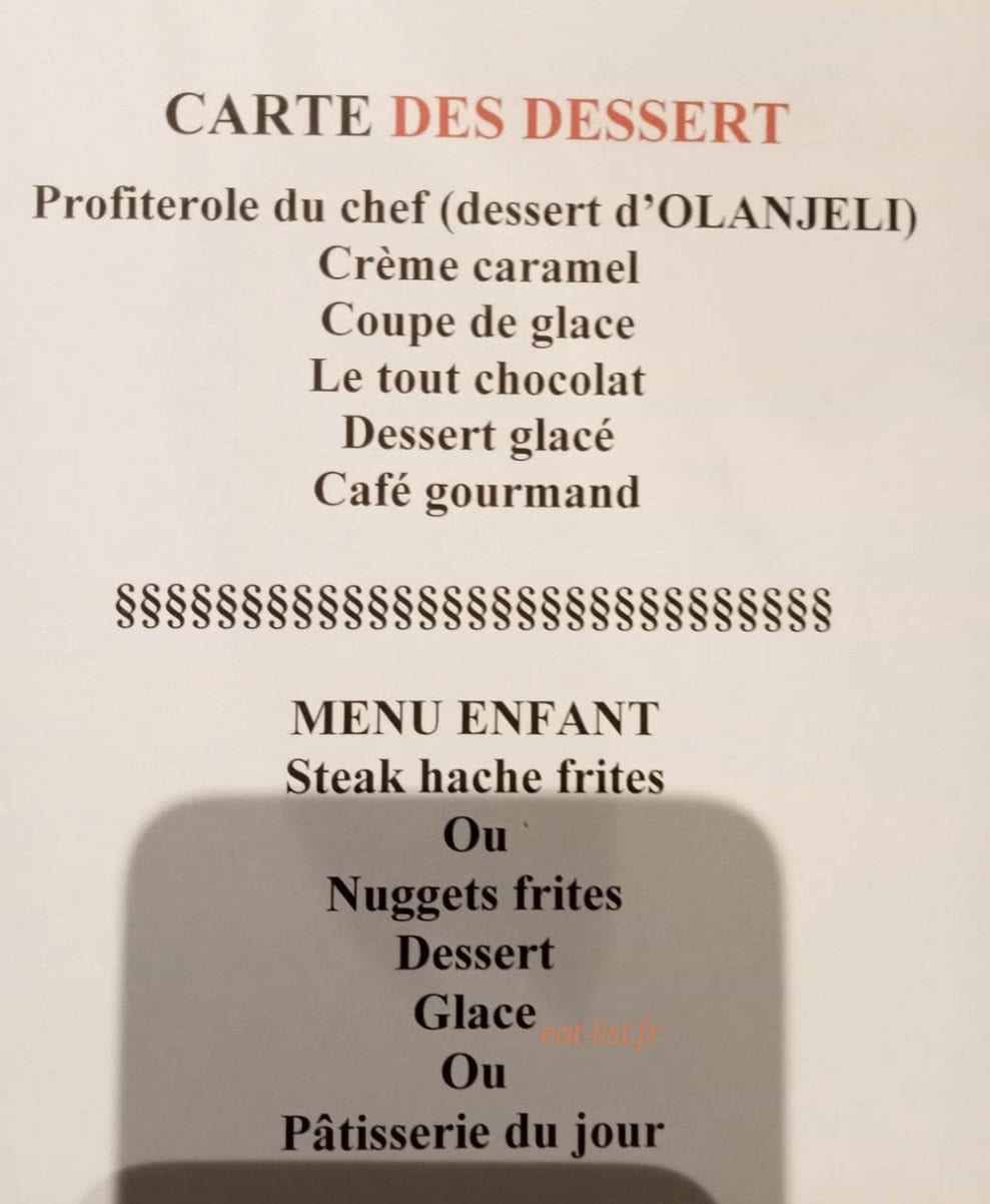 La table du gatinié — carte page 3