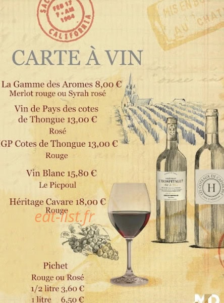 La table du gatinié — carte page 4