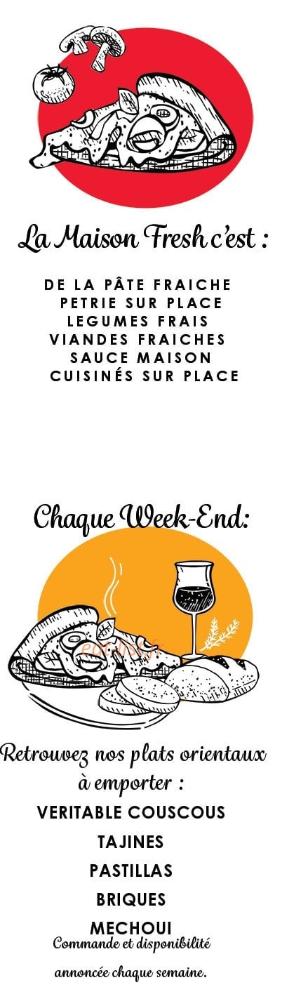 La Maison Fresh — carte page 3