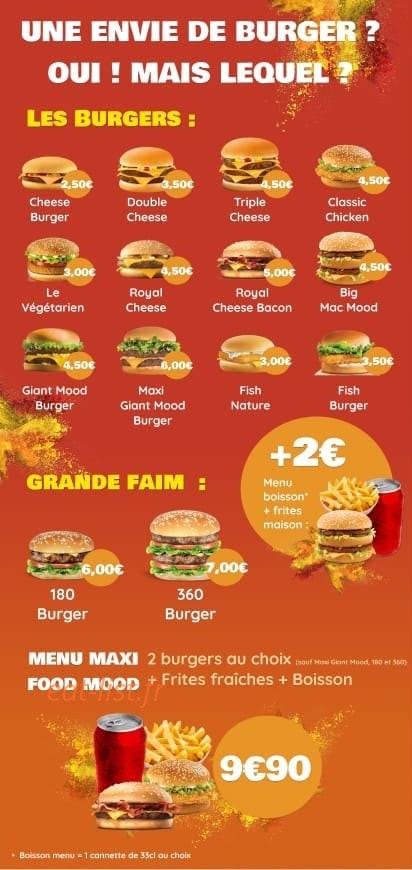 Food Mood — carte page 2