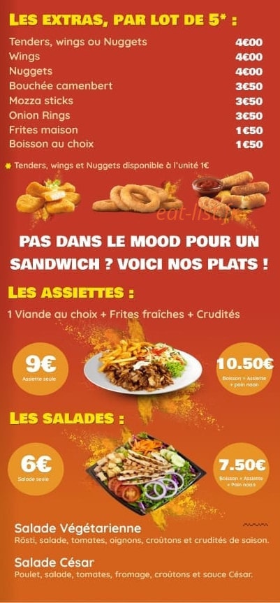 Food Mood — carte page 5