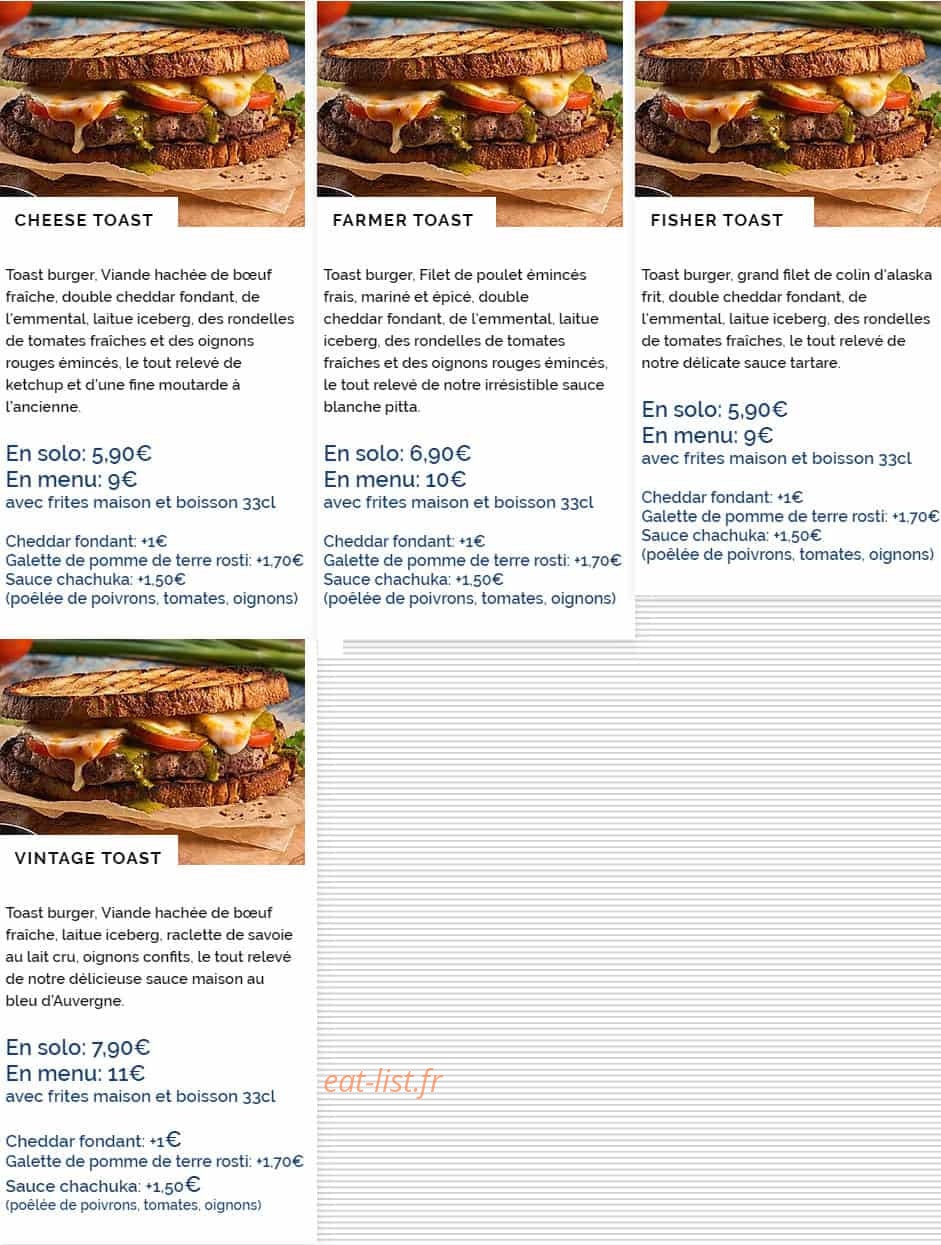 Frenchie's tacos — carte page 6