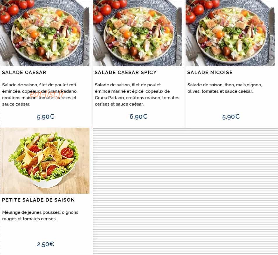 Frenchie's tacos — carte page 8