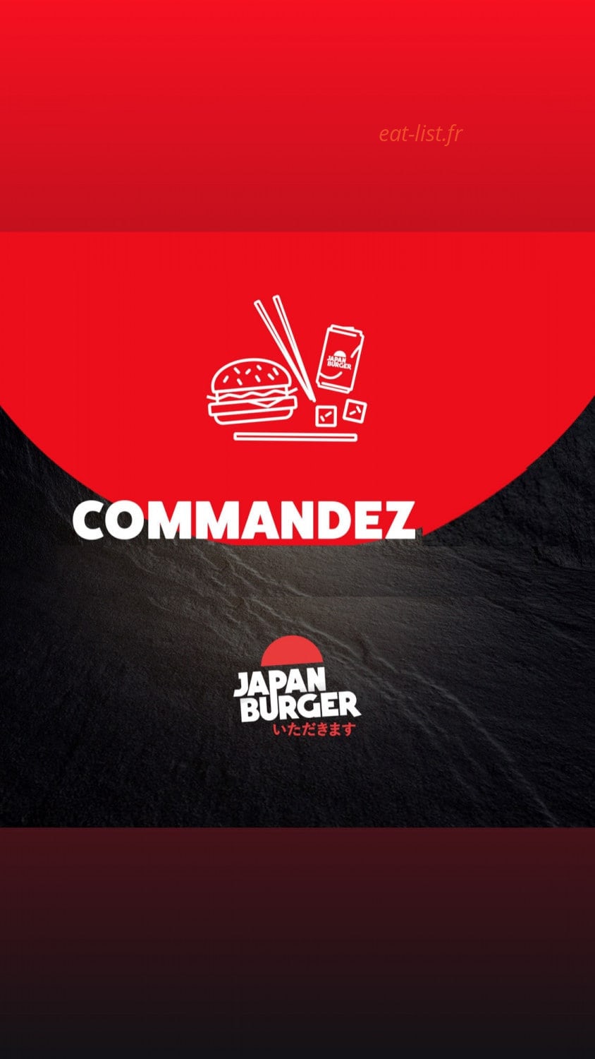 Japan Burger — carte page 8