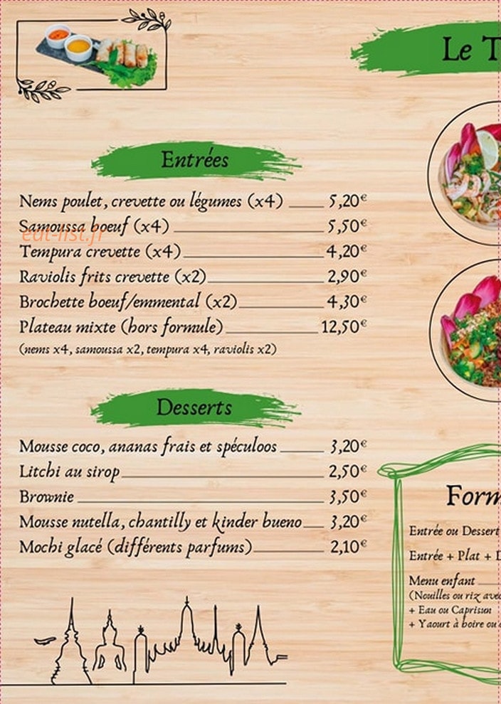 Sucrine et Tamarin — carte page 2