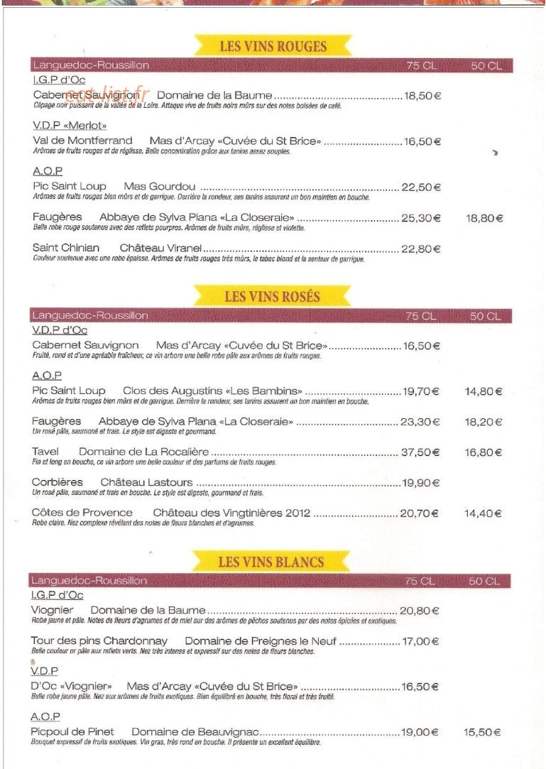 Le Saint Brice — carte page 4
