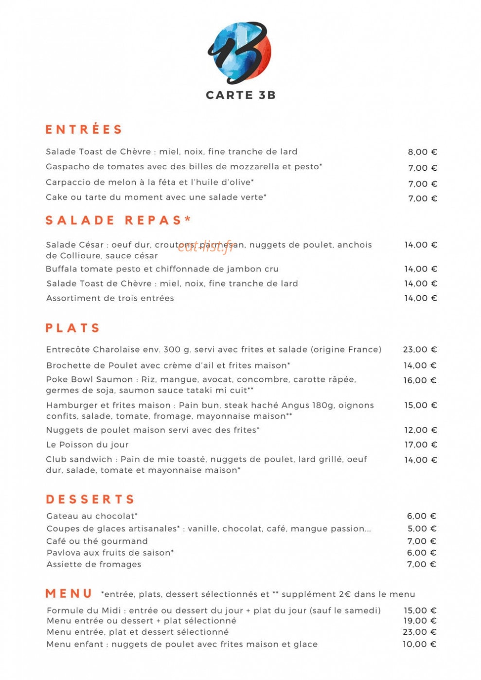Les Trois Bérange — carte page 1