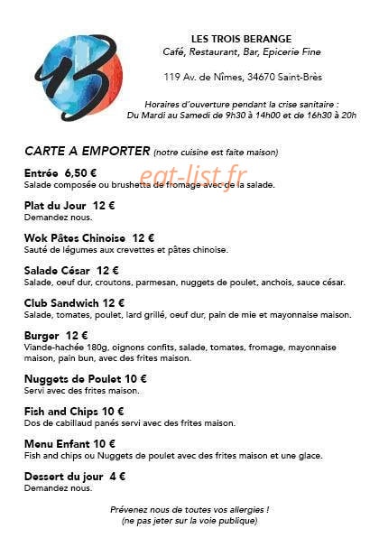 Les Trois Bérange — carte page 2