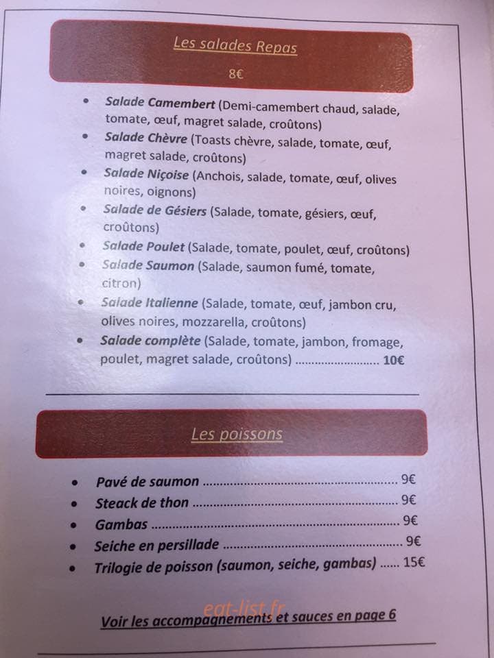 O'Papa Chico — carte page 5