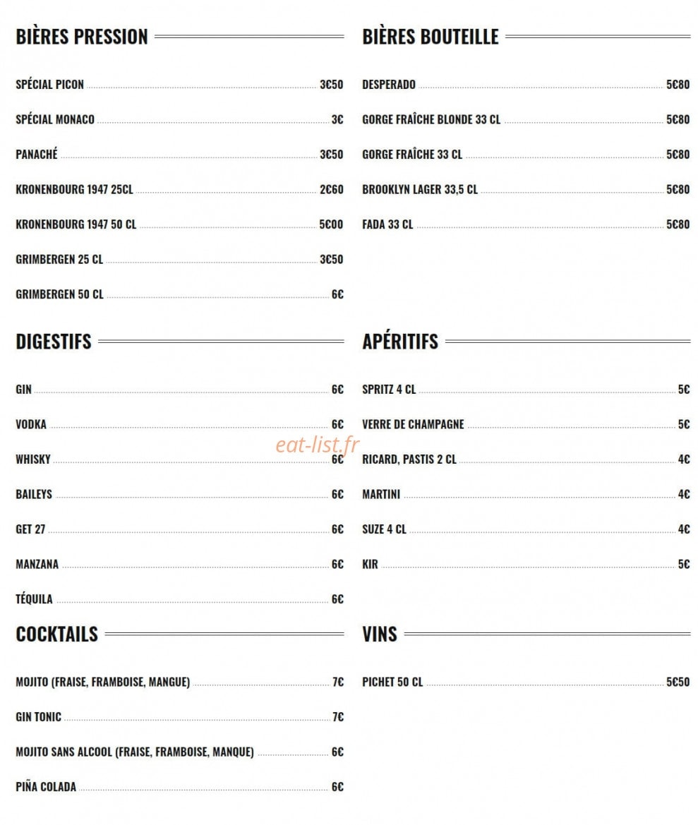 Factory — carte page 6