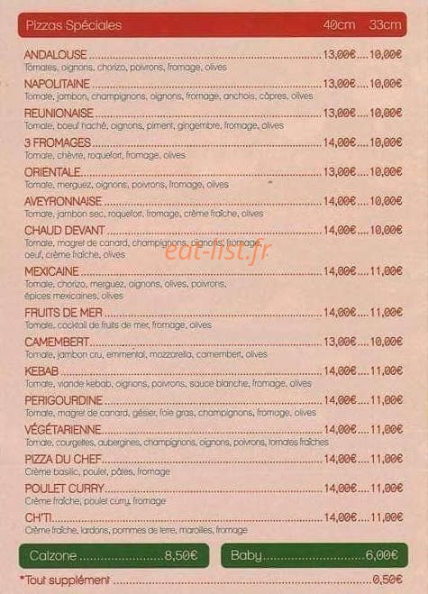 Chaud Devant — carte page 2