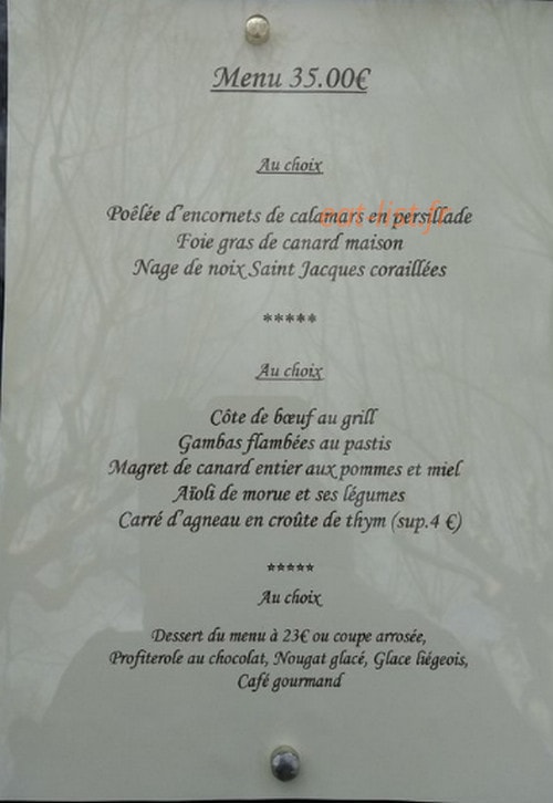 Le Petit Sommelier — carte page 2
