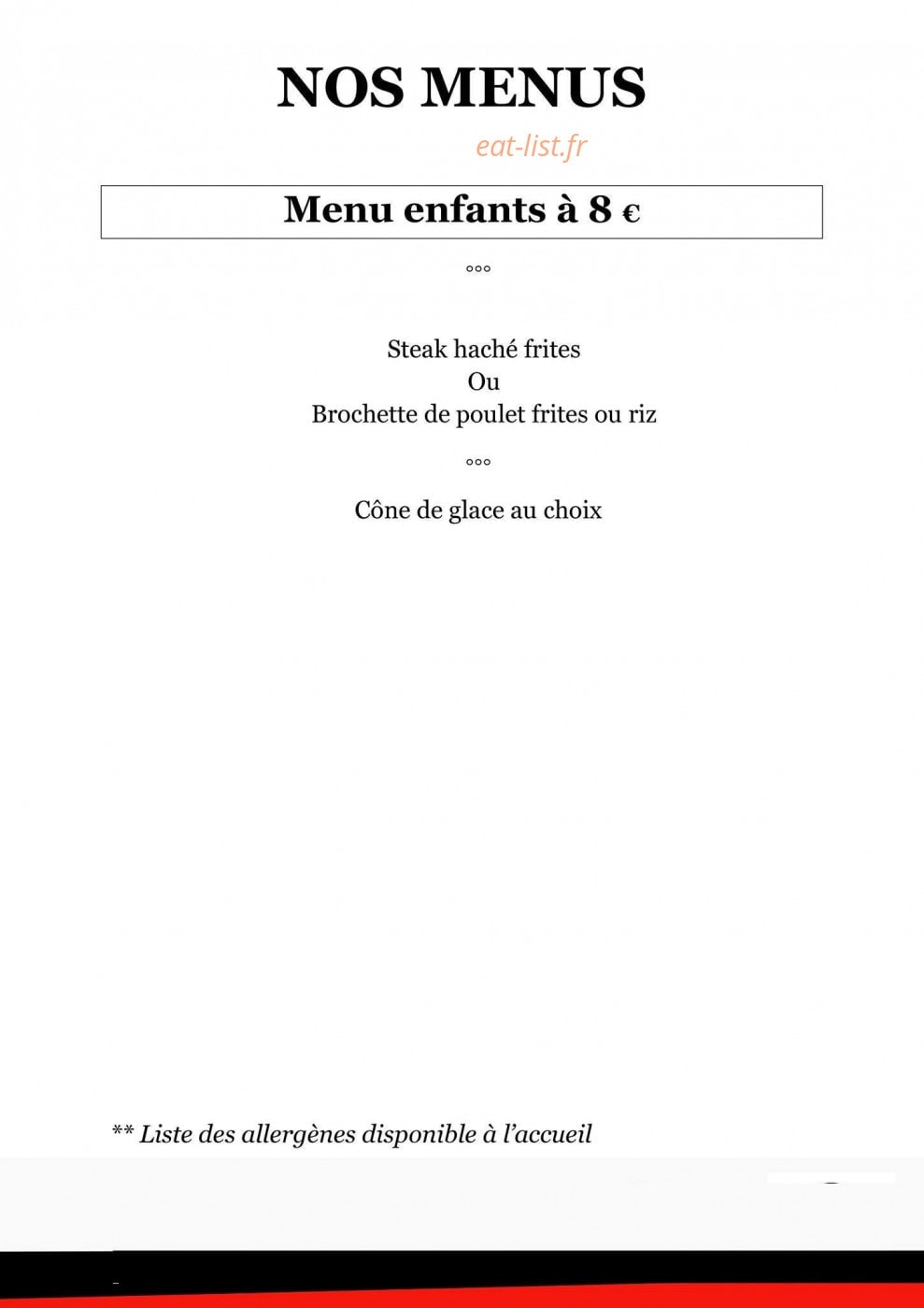Saveurs Au Grand Sud — carte page 3
