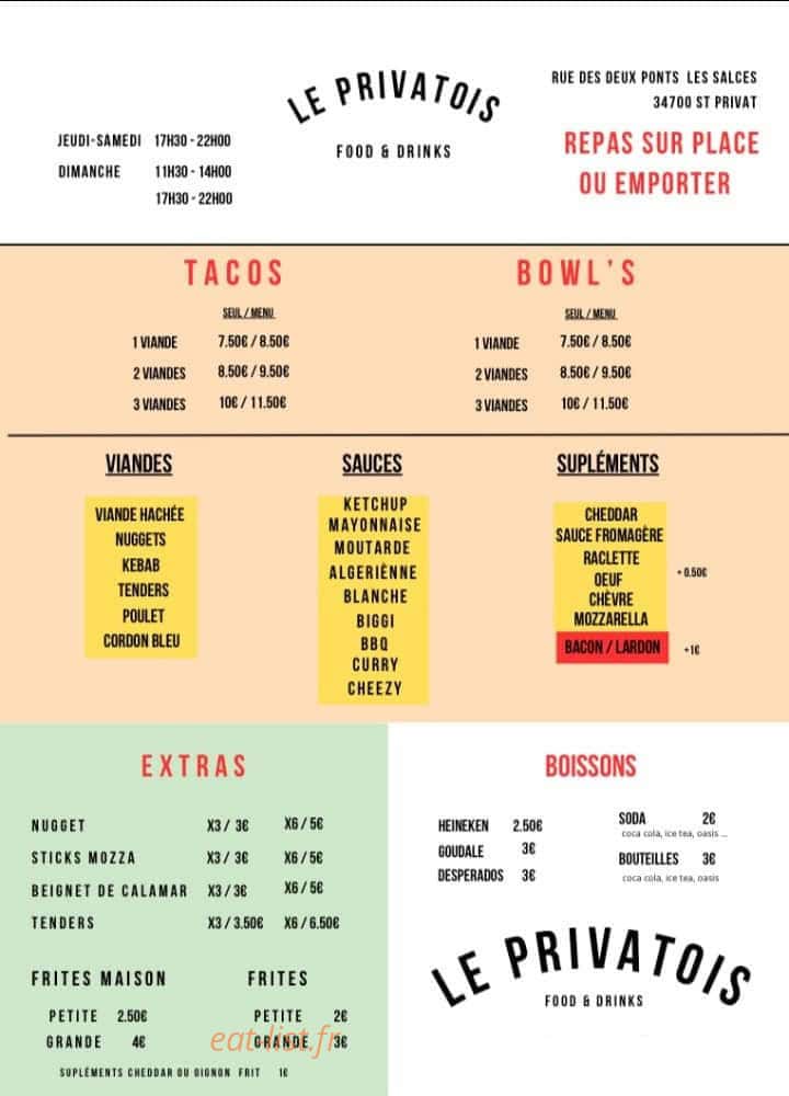 Le Privatois — carte page 2