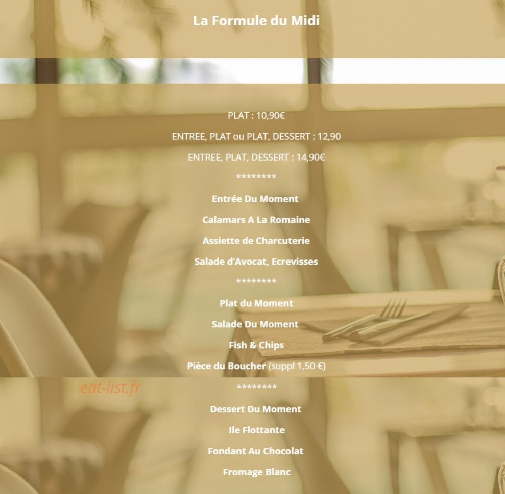 Le Modern — carte page 3