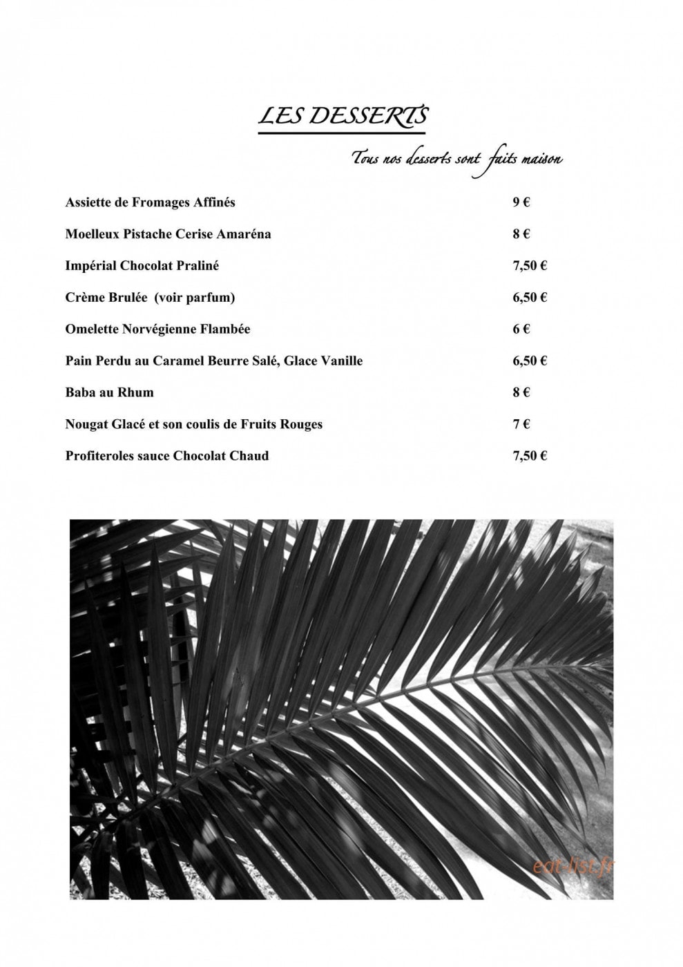 Le Modern — carte page 2