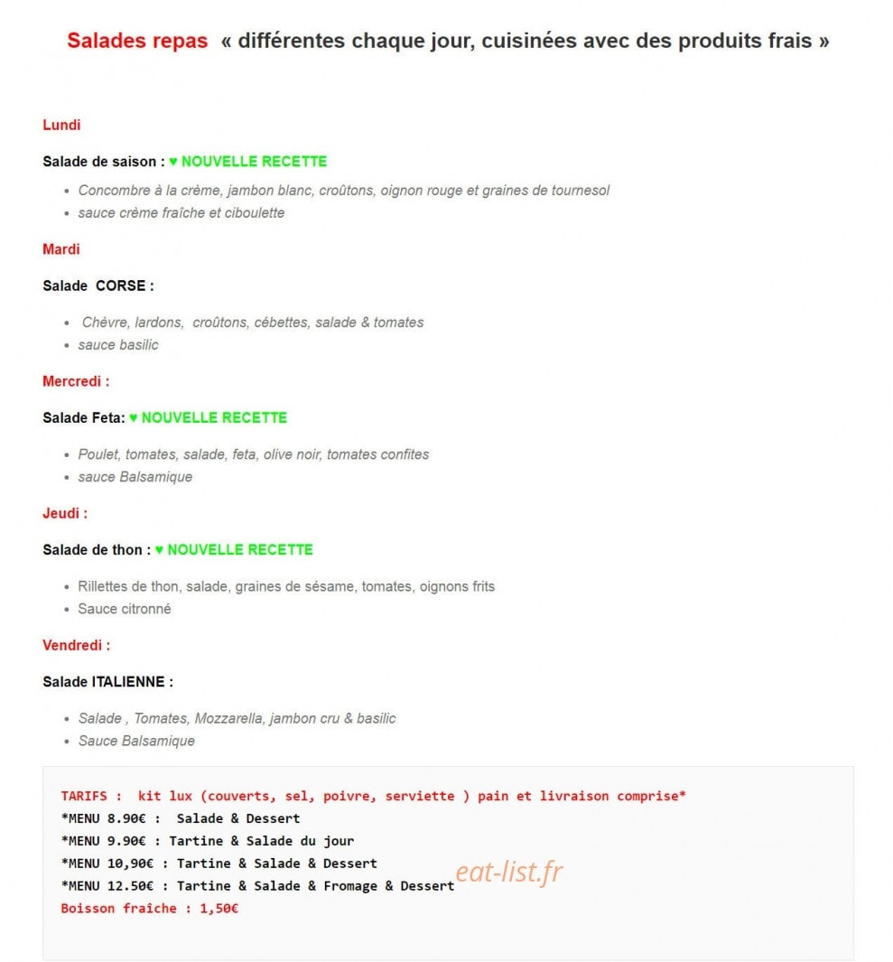 Juste à point — carte page 2