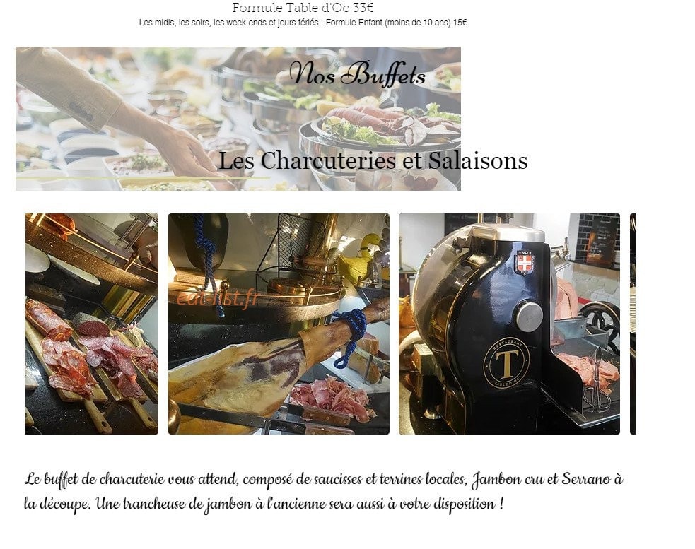 Table D'oc — carte page 2