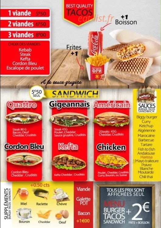 M Express — carte page 3