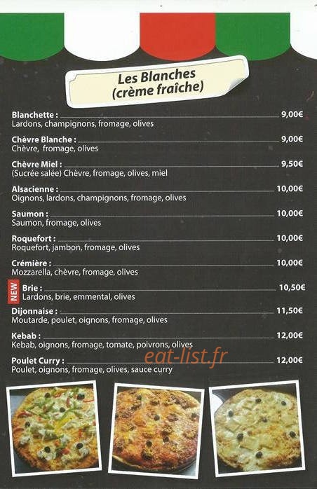 Grabels Pizzas — carte page 3