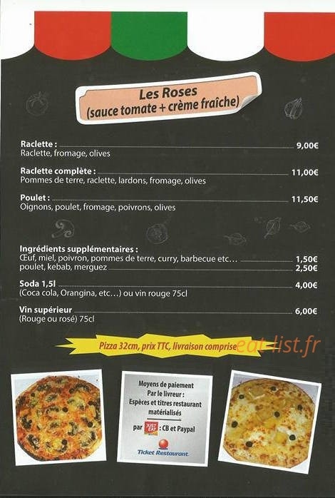 Grabels Pizzas — carte page 4