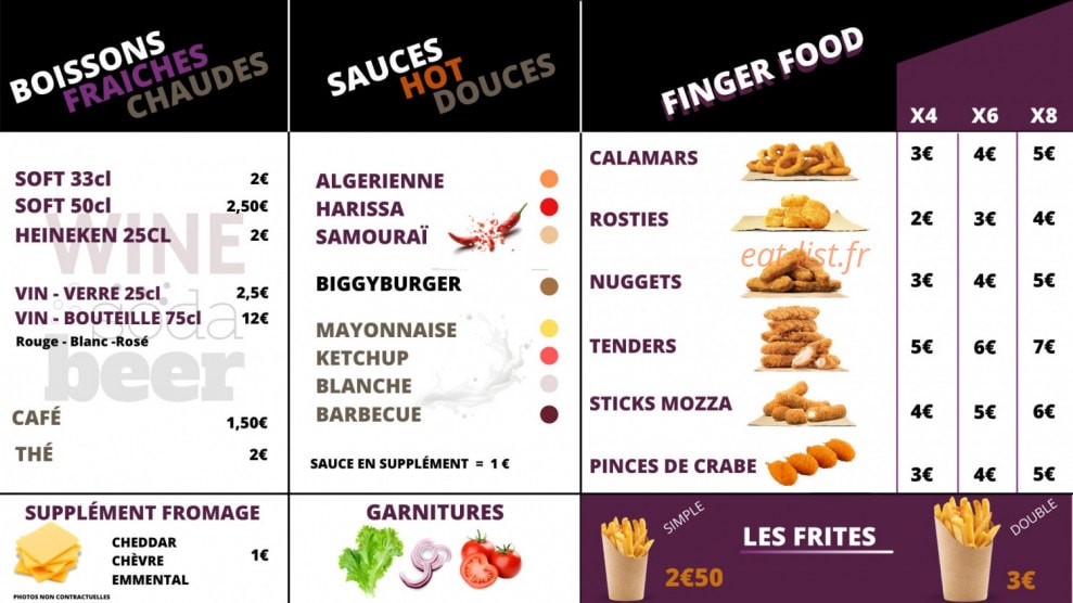 Le Local — carte page 4