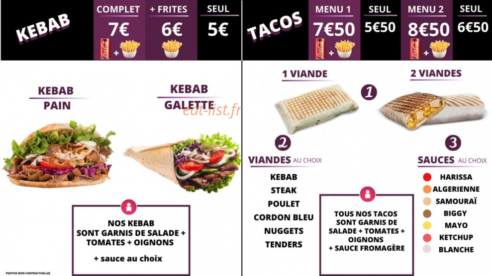 Le Local — carte page 3
