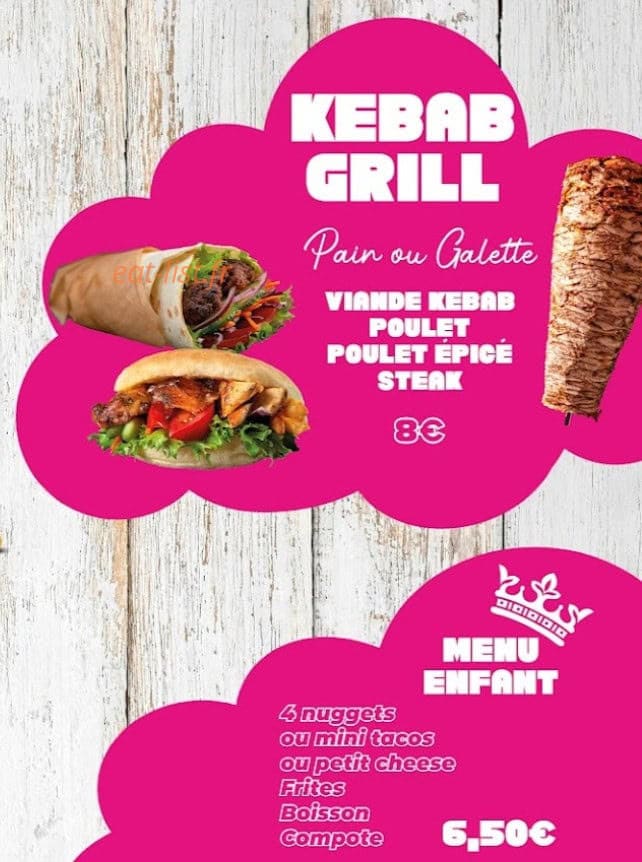 Queen Burger — carte page 2
