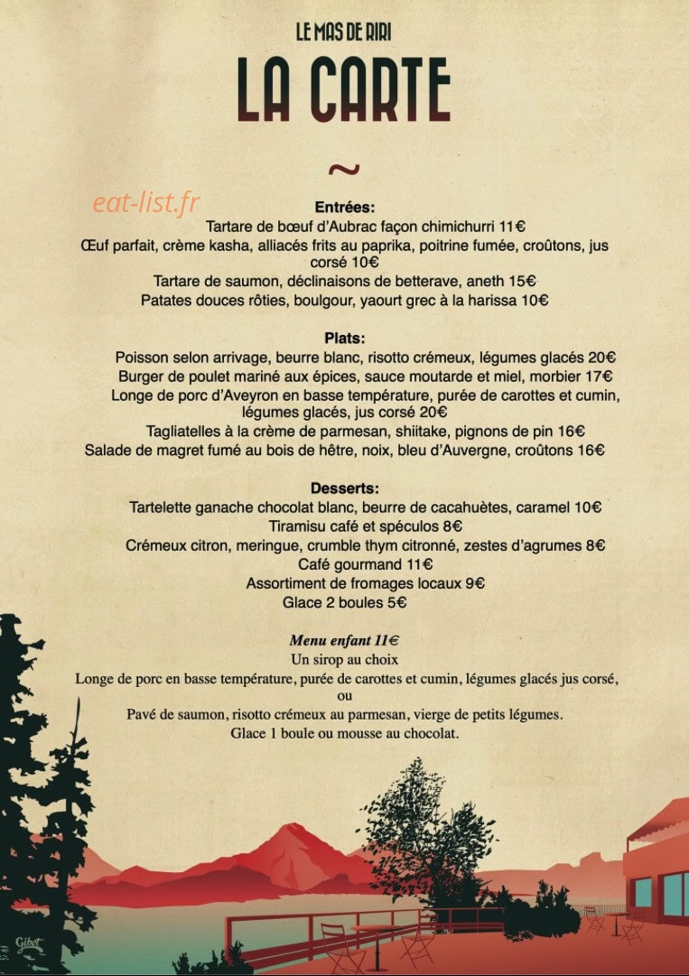 Le Mas de Riri — carte page 1