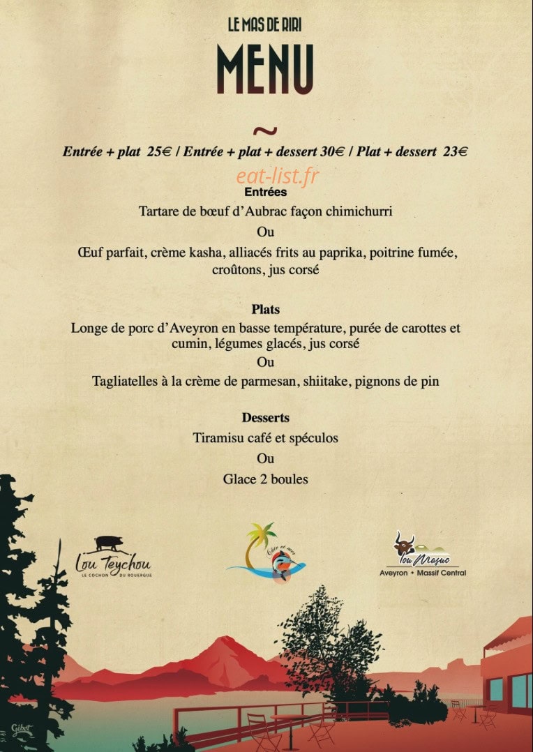 Le Mas de Riri — carte page 2