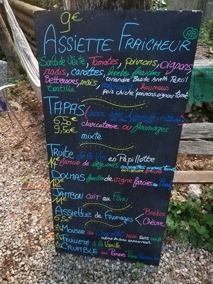 H&H boulangerie — carte page 1