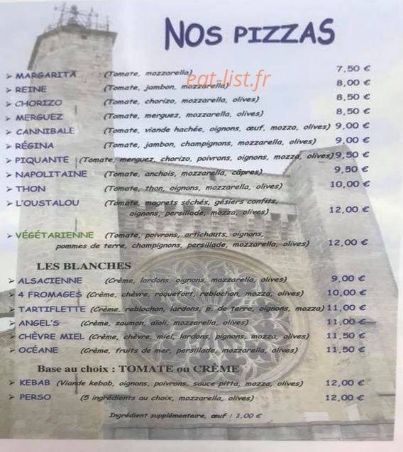 L'oustalou — carte page 1