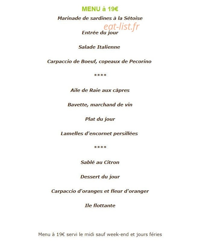 Le Tournesol — carte page 6