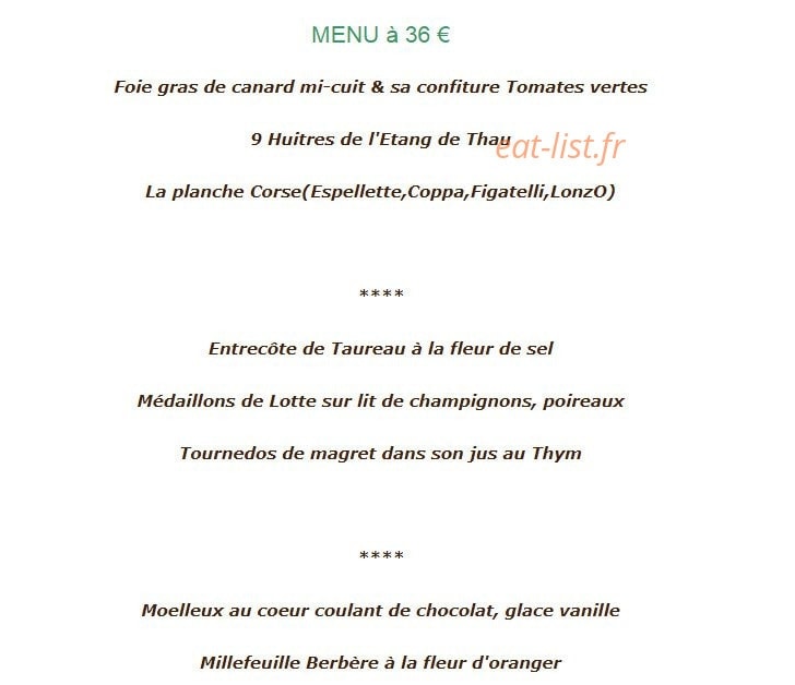 Le Tournesol — carte page 8