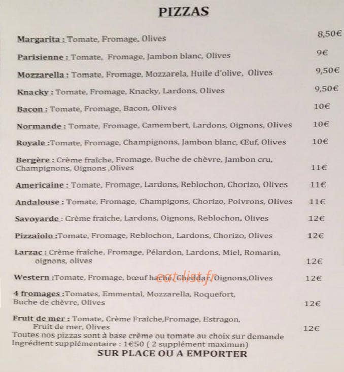La Tour chez Bobo — carte page 2