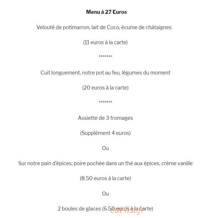 Hôtel La Calade — carte page 1