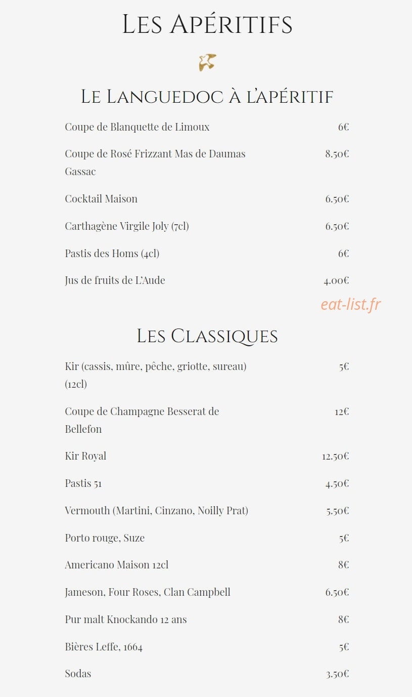La palombe — carte page 3