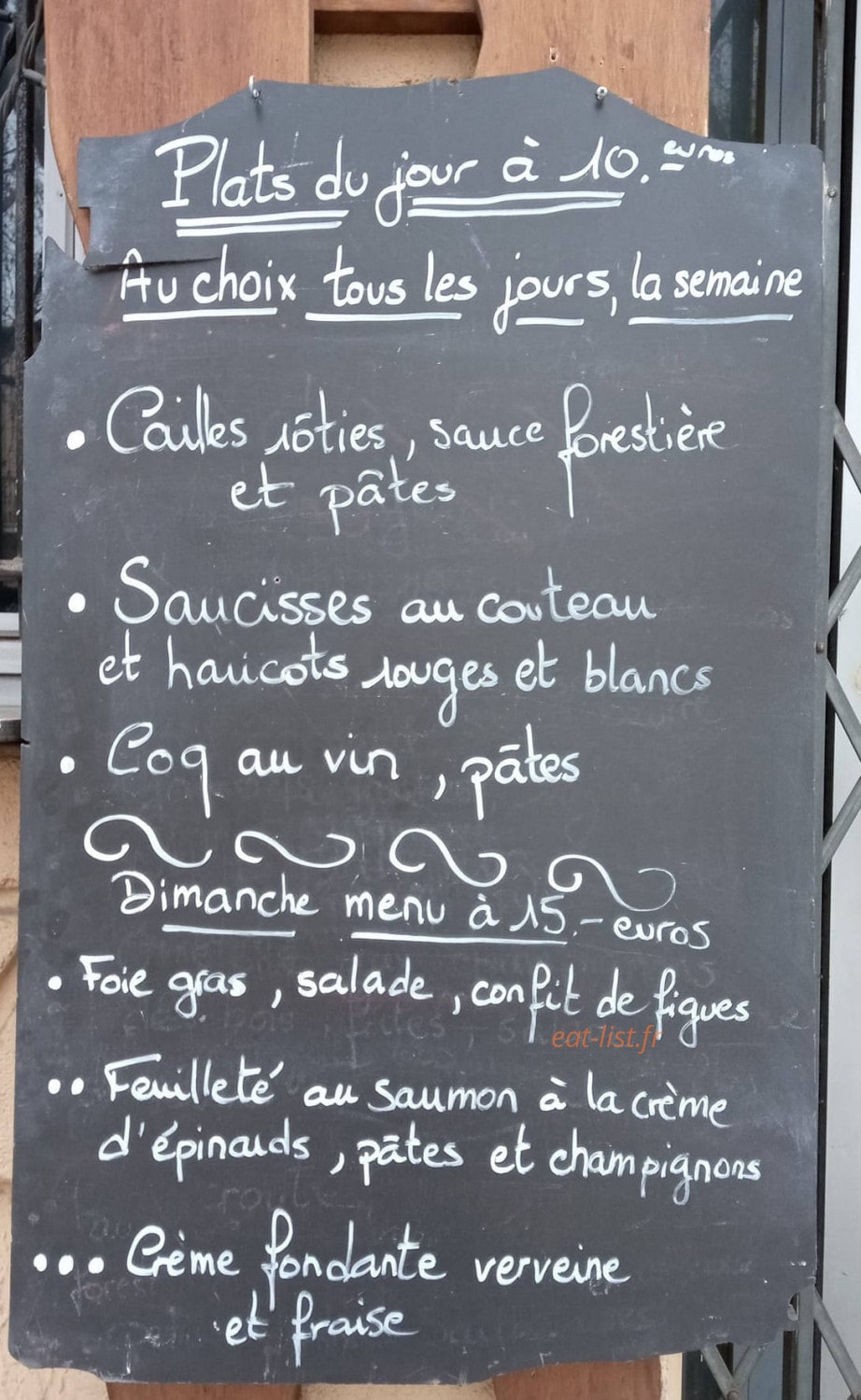 Le Cowboy — carte page 1