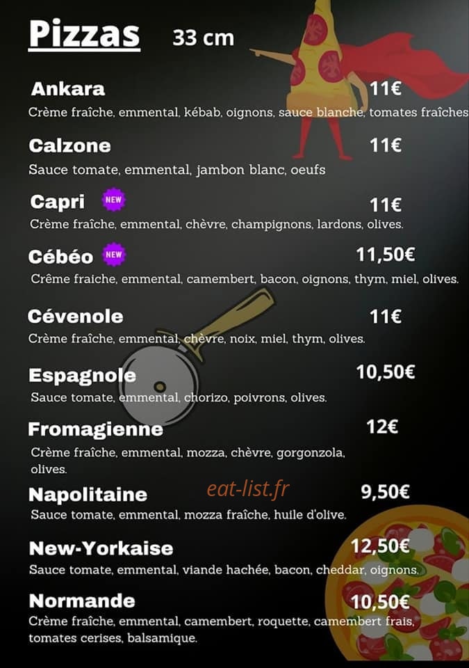La Terrazza Pizz'&Co — carte page 1