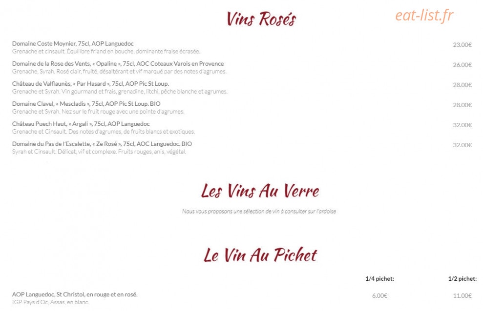 La Croisée — carte page 6