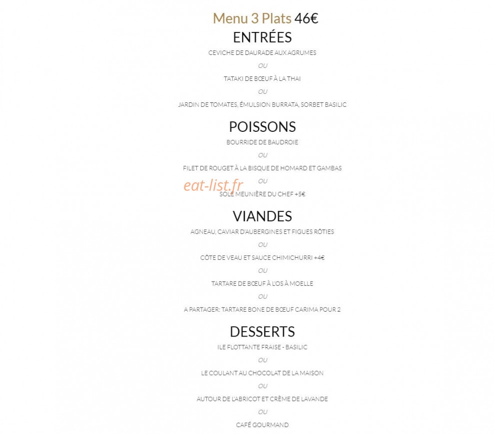 La Maison Gely — carte page 5