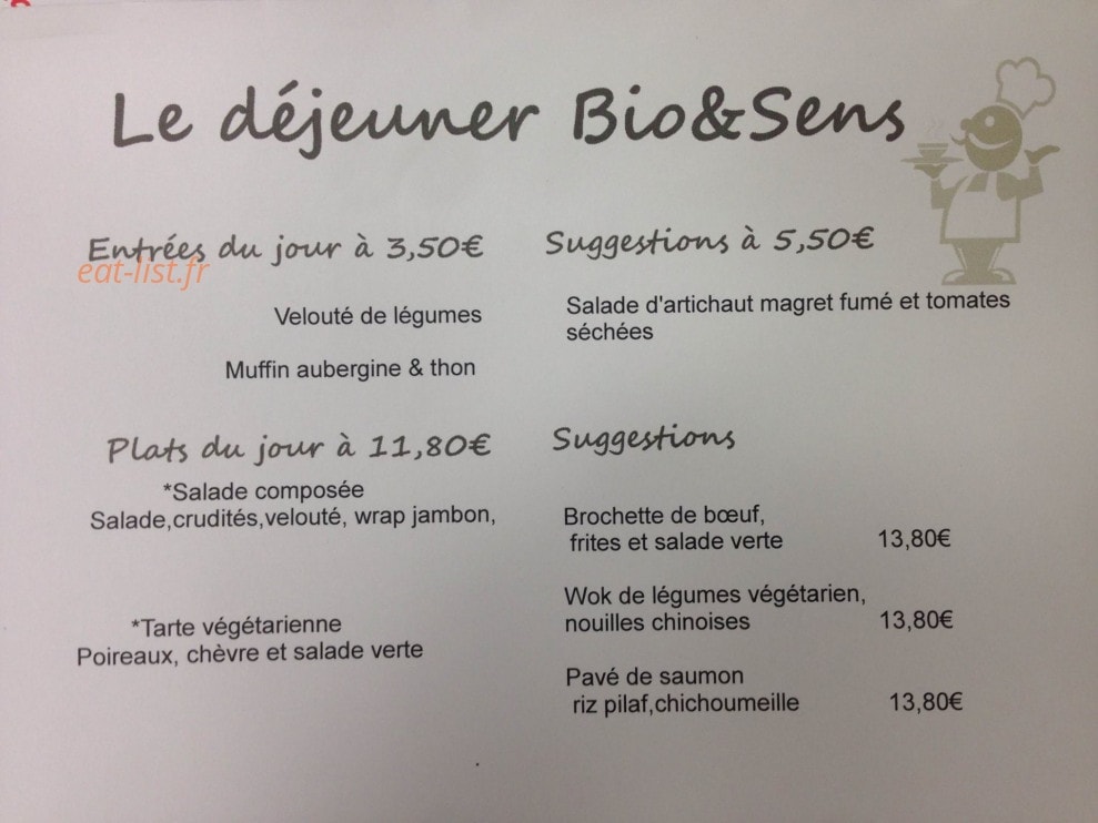 Bio & Sens — carte page 1