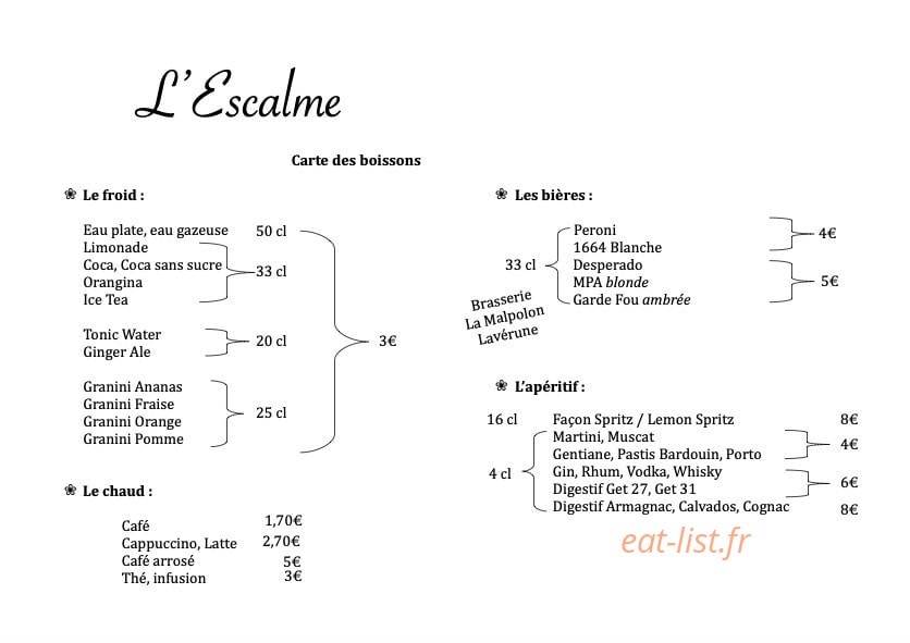 L'Escalme — carte page 5