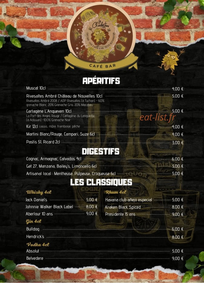 Le Charleston — carte page 8